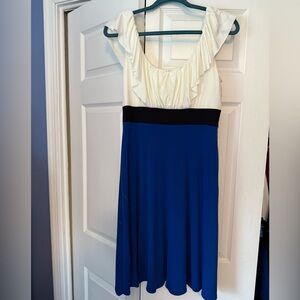 London Times color block dress size 10